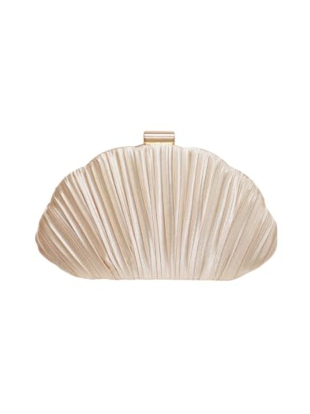 Metallic PU Leather Shell Clutch Purse Evening Cocktail Handbag
